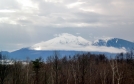 浅間山の冠雪