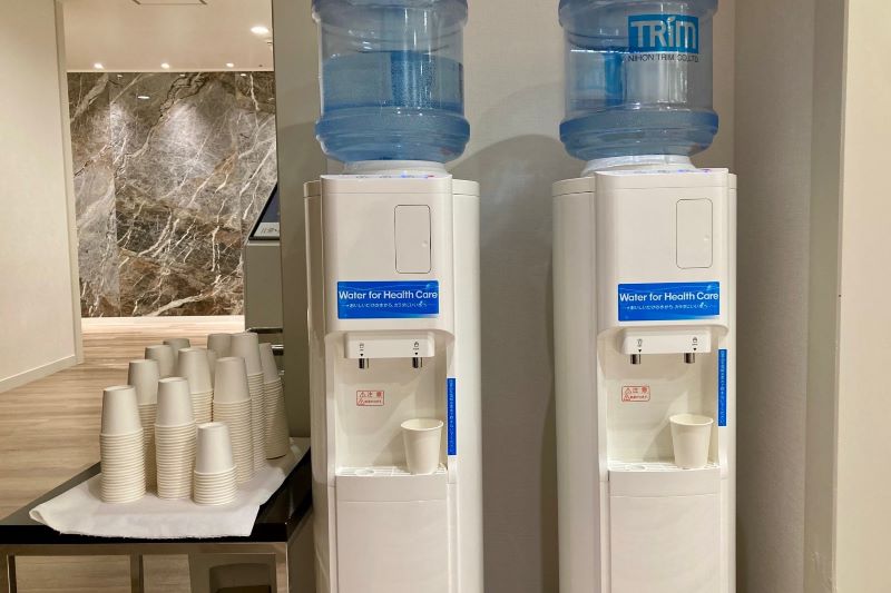 日本トリムの電解水素水（アルカリイオン水）